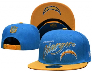 NFL Los Angeles Chargers New Era Blue Yellow 9FIFTY Snapback Hat 6007