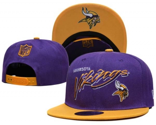 NFL Minnesota Vikings New Era Purple Yellow 9FIFTY Snapback Hat 6012