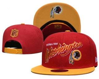 NFL Washington Football Team New Era Red Yellow 9FIFTY Snapback Hat 6019