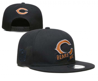 NFL Chicago Bears New Era 2022 Sideline Black 9FIFTY Snapback Hat 6014