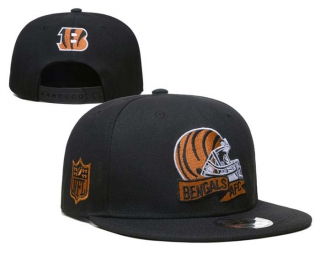 NFL Cincinnati Bengals New Era 2022 Sideline Black 9FIFTY Snapback Hat 6004