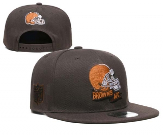 NFL Cleveland Browns New Era 2022 Sideline Brown 9FIFTY Snapback Hat 6009