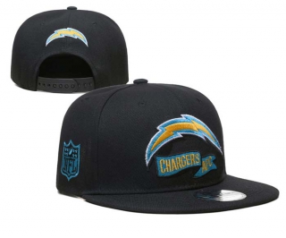 NFL Los Angeles Chargers New Era 2022 Sideline Black 9FIFTY Snapback Hat 6008