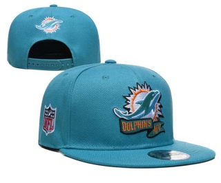 NFL Miami Dolphins New Era 2022 Sideline Aqua 9FIFTY Snapback Hat 6026