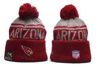 NFL Arizona Cardinals New Era Graphite Red 2022 Sideline Beanies Knit Hat 5011