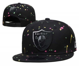 NFL Las Vegas Raiders New Era Black 9FIFTY Snapback Hat 3049