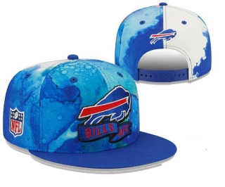 NFL Buffalo Bills New Era Royal 2022 Sideline 9FIFTY Ink Dye Snapback Hat 3029