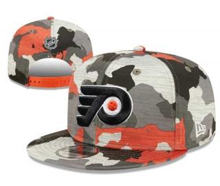 NHL Philadelphia Flyers New Era Camo 9FIFTY Snapback Hats 3002
