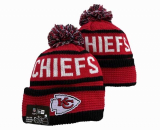 NFL Kansas City Chiefs New Era 2022 Cold Weather Red Black Beanies Knit Hat 3048