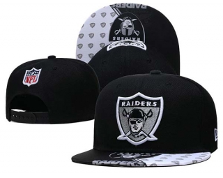 NFL Las Vegas Raiders New Era Black 9FIFTY Snapback Hat 6051