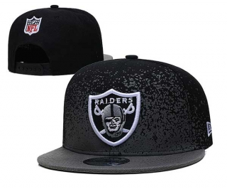 NFL Las Vegas Raiders New Era Black Grey 9FIFTY Snapback Hat 6052