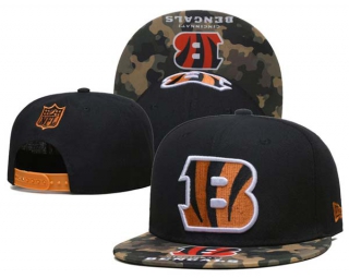 NFL Cincinnati Bengals New Era Black Camo 9FIFTY Snapback Hat 6006