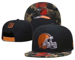 NFL Cleveland Browns New Era Black Camo 9FIFTY Snapback Hat 6010