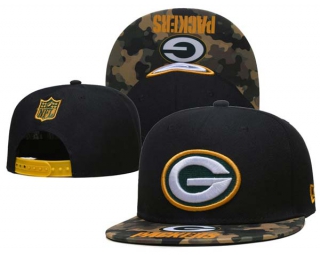 NFL Green Bay Packers New Era Black Camo 9FIFTY Snapback Hat 6021