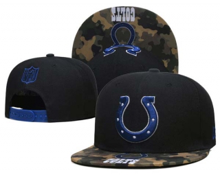 NFL Indianapolis Colts New Era Black Camo 9FIFTY Snapback Hat 6013