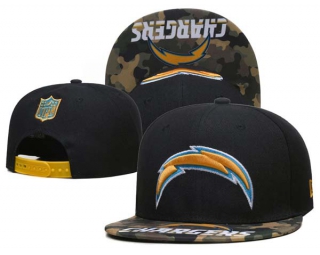NFL Los Angeles Chargers New Era Black Camo 9FIFTY Snapback Hat 6009
