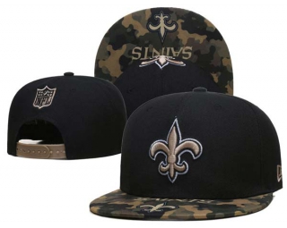 NFL New Orleans Saints New Era Black Camo 9FIFTY Snapback Hat 6031