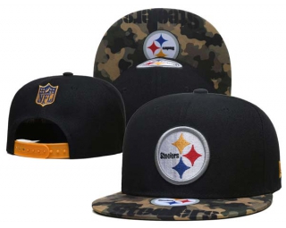 NFL Pittsburgh Steelers New Era Black Camo 9FIFTY Snapback Hat 6032