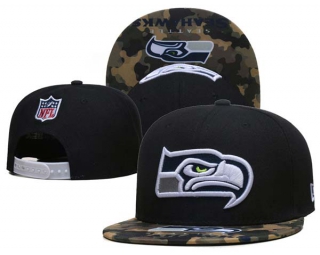 NFL Seattle Seahawks New Era Black Camo 9FIFTY Snapback Hat 6017