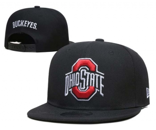 NCAA Ohio State Buckeyes New Era Black 9FIFTY Snapback Hat 6001