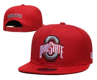 NCAA Ohio State Buckeyes New Era Red 9FIFTY Snapback Hat 6002