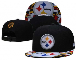 NFL Pittsburgh Steelers New Era Black Snapback Hat 6033