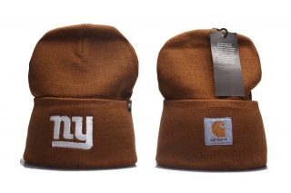NFL New York Giants Carhartt x '47 Brown Knit Hat 5012