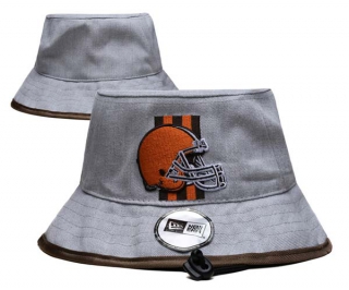 Wholesale NFL Cleveland Browns Embroidered Bucket Hats 3002