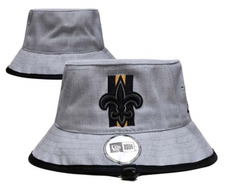 Wholesale NFL New Orleans Saints Embroidered Bucket Hats 3002