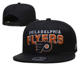 NHL Philadelphia Flyers New Era Black 9FIFTY Snapback Hats 3003