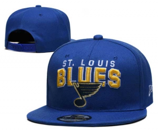 NHL St. Louis Blues New Era Royal 9FIFTY Snapback Hats 3001