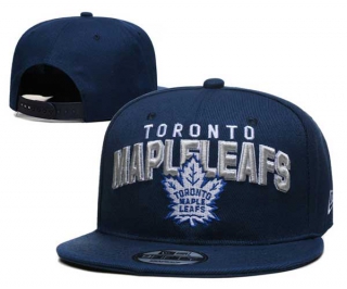 NHL Toronto Maple Leafs New Era Navy 9FIFTY Snapback Hats 3003