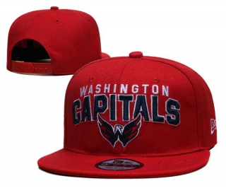 NHL Washington Capitals New Era Red 9FIFTY Snapback Hats 3001