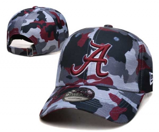 NCAA Alabama Crimson Tide New Era Camo 9TWENTY Adjustable Hats 3005