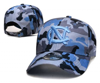 NCAA North Carolina Tar Heels New Era Camo 9TWENTY Adjustable Hats 3005