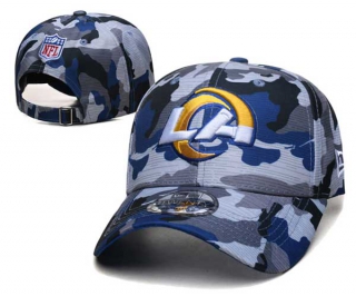 NFL Los Angeles Rams New Era Camo 9TWENTY Adjustable Hats 3027