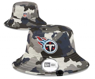 Wholesale NFL Tennessee Titans New Era Embroidered Camo Bucket Hats 3002