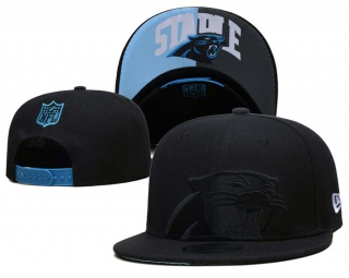 NFL Carolina Panthers New Era Black On Black 9FIFTY Snapback Hat 6015