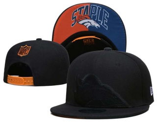 NFL Denver Broncos New Era Black On Black 9FIFTY Snapback Hat 6013