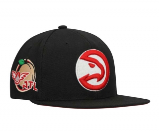 NBA Atlanta Hawks New Era Black 9FIFTY Snapback Hat 2008