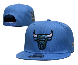 NBA Chicago Bulls New Era Blue 6x NBA Finals Champions 9FIFTY Snapback Hat 2168