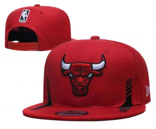 NBA Chicago Bulls New Era Red 9FIFTY Snapback Hat 2171