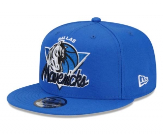 NBA Dallas Mavericks New Era 2021 NBA Tip-Off Blue 9FIFTY Snapback Hat 2005