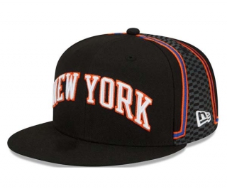 NBA New York Knicks New Era Black 9FIFTY Snapback Hat 2009