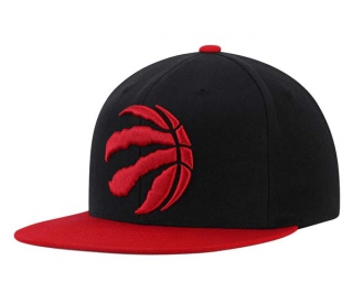 NBA Toronto Raptors New Era Black Red 9FIFTY Snapback Hat 2014