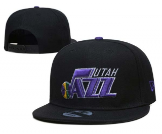 NBA Utah Jazz New Era Black 9FIFTY Snapback Hat 2003