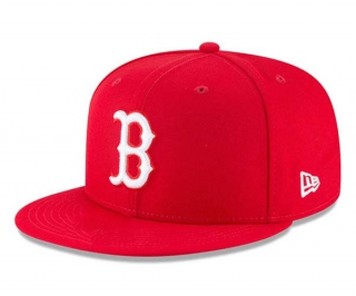 MLB Boston Red Sox New Era Red 9FIFTY Snapback Cap 2030