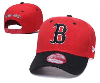 MLB Boston Red Sox New Era Red Black 9FIFTY Snapback Cap 2031