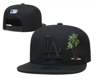 MLB Los Angeles Dodgers New Era Black 9FIFTY Snapback Cap 2124