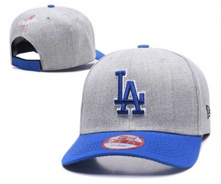 MLB Los Angeles Dodgers New Era Grey Blue 9FIFTY Snapback Cap 2141